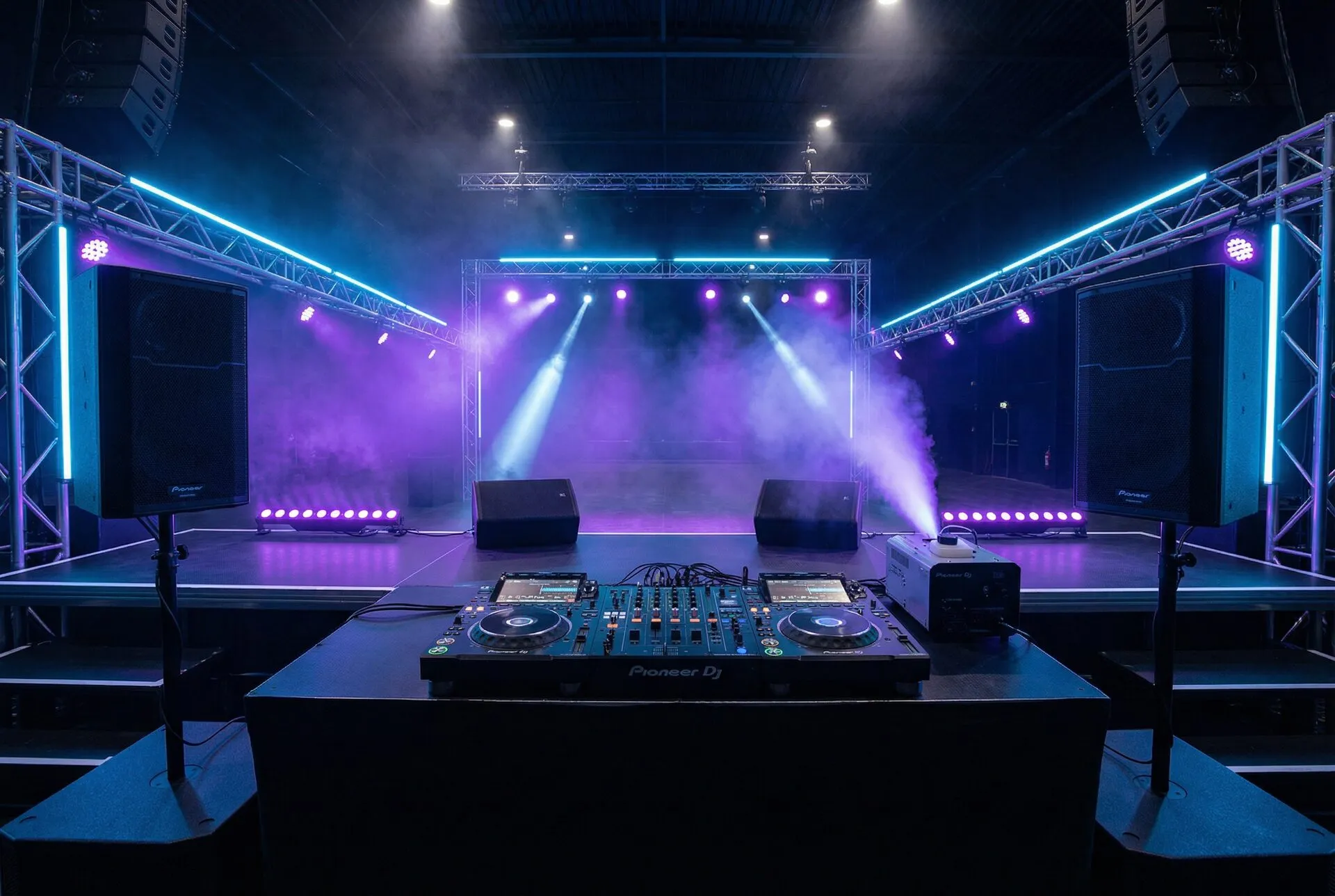 DJ-Setup und Equipment von ElectroArt Events