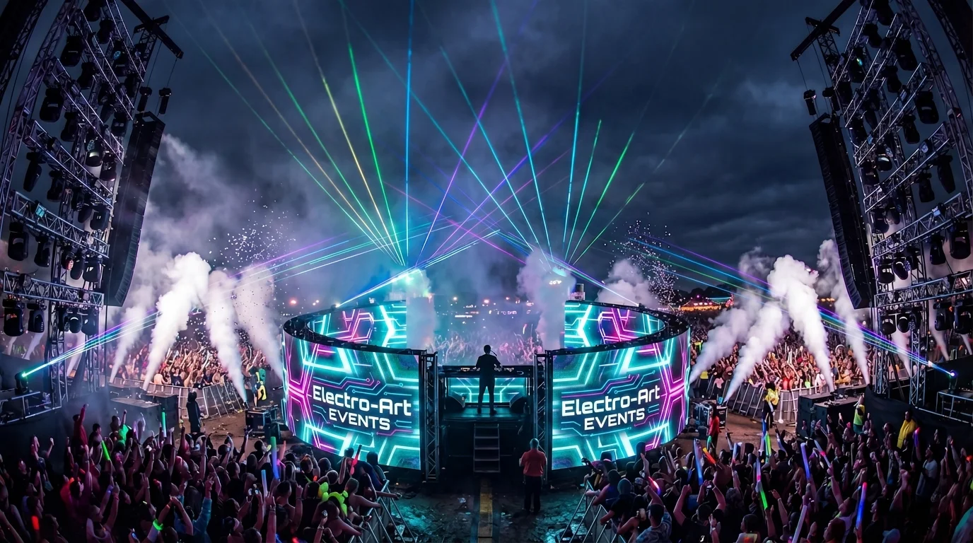 DJ ElectroArt Festival Bühne