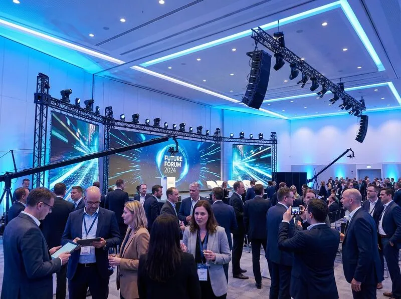 DJ fuer Firmenevents in NRW – Professionelle Veranstaltungstechnik und Moderation