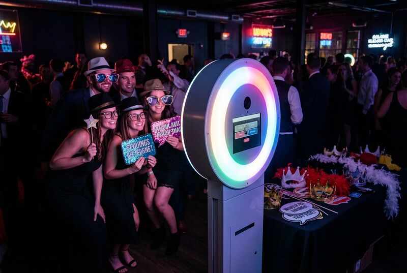 Digitale Fotobox auf einer Party