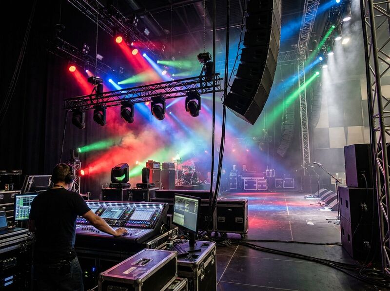 Eventservice Ostwestfalen-Lippe – Professionelle Buehnen- und Lichttechnik